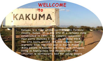 Reise-Aufkleber KAKUMA