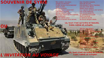 Reise-Aufkleber SYRIE