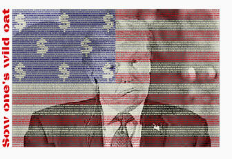 #Flag No 11_Sow Ones Wild Oat#  2019 42 x 60cm   C-Print
