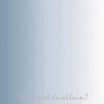 #Wieso....# 2021   30 x 30 gravierter Spiegel