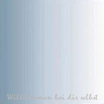 #Willkommen....# 2021   30 x 30 gravierter Spiegel